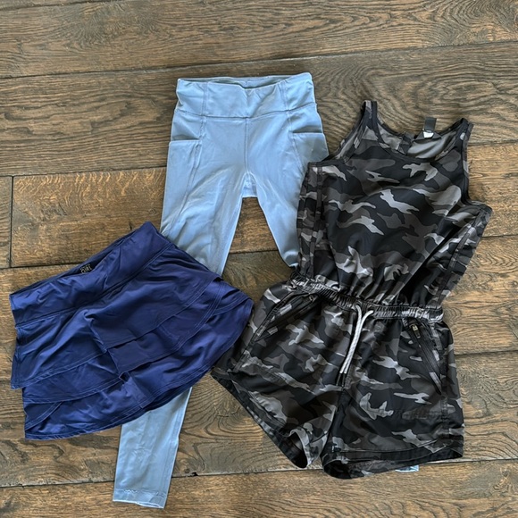 athleta girl Other - Athleta girl capsule size M 8/10 set of three pieces